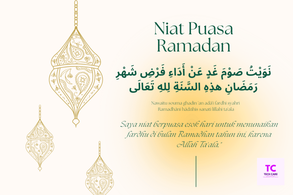 Niat Puasa Bulan Ramadan