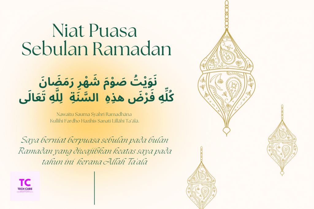 Niat Puasa Sebulan di Bulan Ramadan